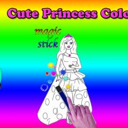 Princess Coloring Book Game