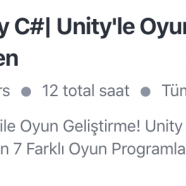 Unity ile Oyun Geliştirme